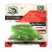 Рыбацкая приманка силиконовая, Taipan Rain Worm, 3,8 дюйма, 8шт/уп, цвет №08 Green neon
